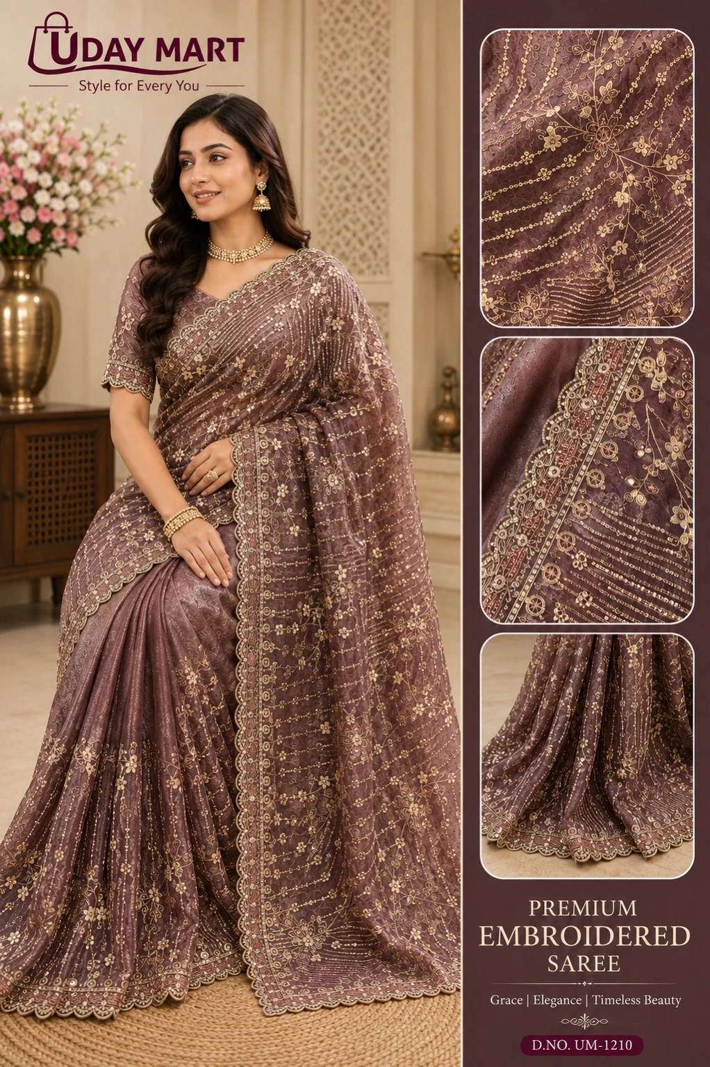Fancy Organza Sharee