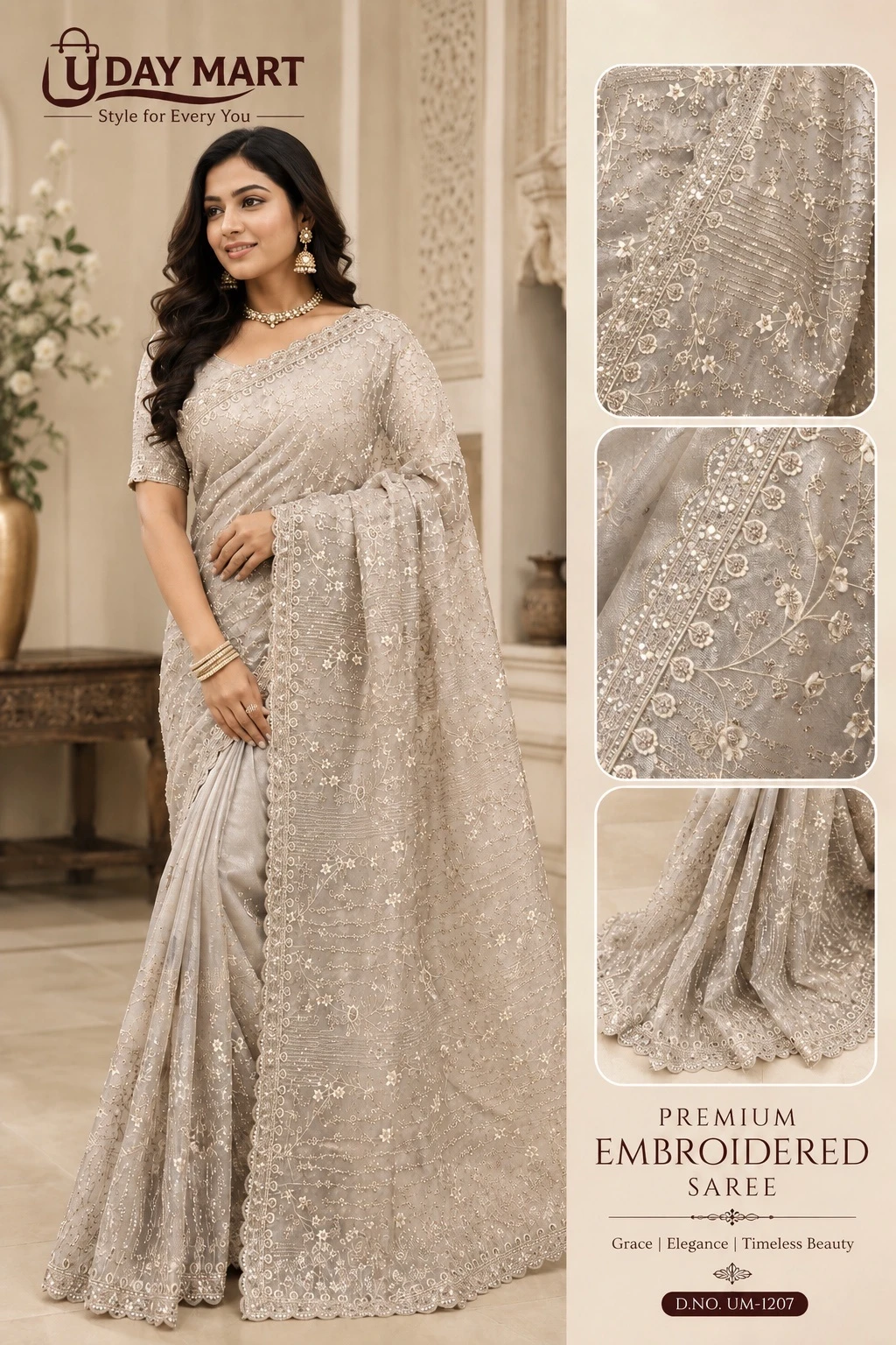 Fancy Organza Sharee